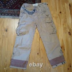 Vintage Polo Ralph Lauren Rugby- Military Cargo Pants- Regimental 32w 30L Rare