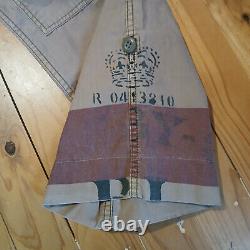 Vintage Polo Ralph Lauren Rugby- Military Cargo Pants- Regimental 32w 30L Rare