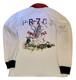 Vintage Polo Ralph Lauren Rugby Shirt Size L 90's Long Sleeve Elbow Patches