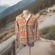 Vintage Polo Ralph Lauren S Western Rrl Southwestern Aztec Native Work Shirt