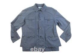 Vintage Polo Ralph Lauren Safari Gentleman Sportswear Jacket Men Navy Blue XL