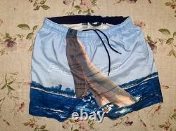 Vintage Polo Ralph Lauren Sailing Swim Trunks. Large