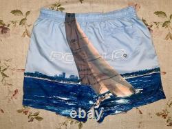 Vintage Polo Ralph Lauren Sailing Swim Trunks. Large