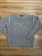 Vintage Polo Ralph Lauren Salt & Pepper Sweater Polo Country Rl Gray Rare Size L