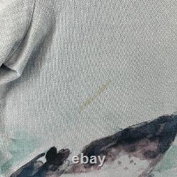 Vintage Polo Ralph Lauren Shark Shirt Mens Medium 2002 Collection Nautical Rare