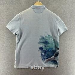 Vintage Polo Ralph Lauren Shark Shirt Mens Medium 2002 Collection Nautical Rare