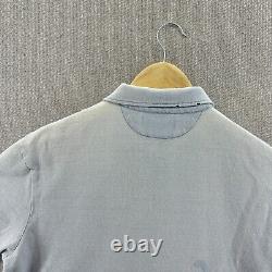 Vintage Polo Ralph Lauren Shark Shirt Mens Medium 2002 Collection Nautical Rare