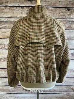 Vintage Polo Ralph Lauren Shetland Wool Bomber Jacket Size XL Made in USA