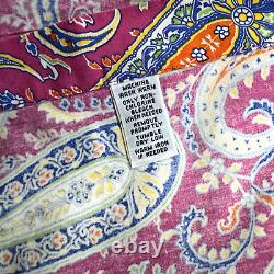 Vintage Polo Ralph Lauren Shirt Men Extra Large Purple Psychedelic Paisley Music