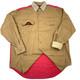 Vintage Polo Ralph Lauren Shirt Men Medium Brown Sportsman Corduroy Collar 90s