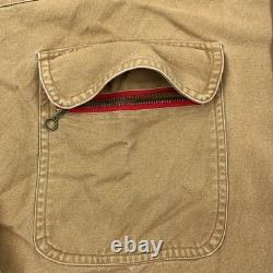 Vintage Polo Ralph Lauren Shirt Men Medium Brown Sportsman Corduroy Collar 90s