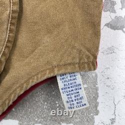 Vintage Polo Ralph Lauren Shirt Men Medium Brown Sportsman Corduroy Collar 90s