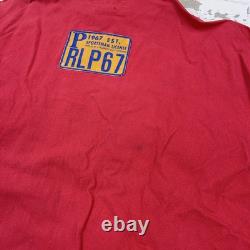 Vintage Polo Ralph Lauren Shirt Men Medium Brown Sportsman Corduroy Collar 90s