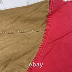 Vintage Polo Ralph Lauren Shirt Men Medium Brown Sportsman Corduroy Collar 90s