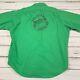 Vintage Polo Ralph Lauren Shirt Men Xl Green Catch And Release Fly Fishing
