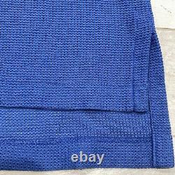 Vintage Polo Ralph Lauren Shirt Men's LARGE Blue Cotton Made in USA Sportswear