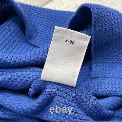 Vintage Polo Ralph Lauren Shirt Men's LARGE Blue Cotton Made in USA Sportswear