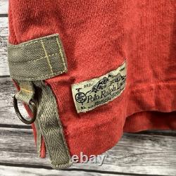 Vintage Polo Ralph Lauren Shirt Mens Medium Red Mountain Expedition Rugby Patch