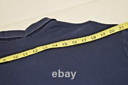 Vintage Polo Ralph Lauren Shirt Size XL 90s Navy Blue Embroidered Polo Made USA