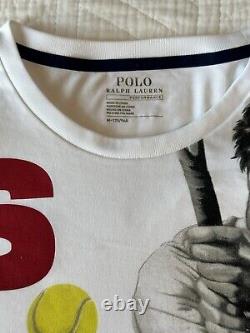 Vintage Polo Ralph Lauren Slam US Open Performance T-Shirt Size Medium