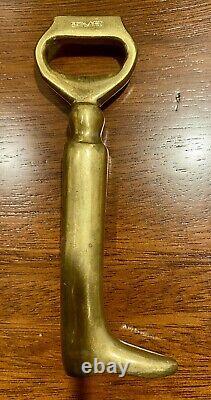 Vintage Polo Ralph Lauren Solid Brass Bottle Opener England Rare Metal Boot