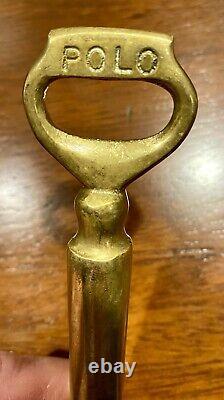Vintage Polo Ralph Lauren Solid Brass Bottle Opener England Rare Metal Boot