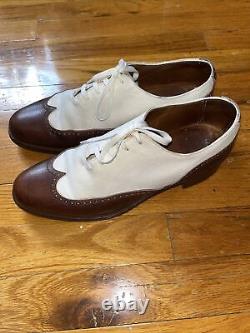 Vintage Polo Ralph Lauren Spectator Wingtip Dress Shoes, 1980s -475 Or 7.5D