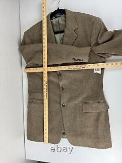 Vintage Polo Ralph Lauren Sport Coat Mens 40 Country Tweed Blazer Jacket