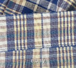 Vintage Polo Ralph Lauren Sport Coat Mens Large Colorful Plaid Three Button 43L