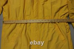 Vintage Polo Ralph Lauren Sporting Goods Jacket Stadium Mens Large Yellow 1991