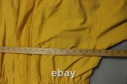 Vintage Polo Ralph Lauren Sporting Goods Jacket Stadium Mens Large Yellow 1991