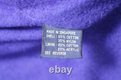Vintage Polo Ralph Lauren Sporting Goods Jacket Stadium Mens Large Yellow 1991