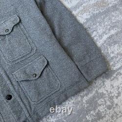 Vintage Polo Ralph Lauren Sportsman Country Mackinaw Utility Grey Jacket XL