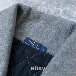 Vintage Polo Ralph Lauren Sportsman Country Mackinaw Utility Grey Jacket XL