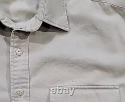 Vintage Polo Ralph Lauren Sportsmen License Respect Wildlife Patch Shirt Men's L