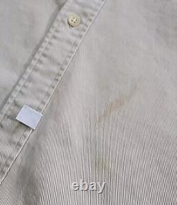 Vintage Polo Ralph Lauren Sportsmen License Respect Wildlife Patch Shirt Men's L