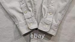 Vintage Polo Ralph Lauren Sportsmen License Respect Wildlife Patch Shirt Men's L