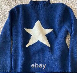 Vintage Polo Ralph Lauren Star Sweater Small