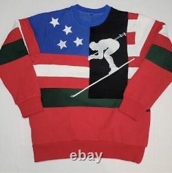 Vintage Polo Ralph Lauren Suicide Ski Crew Neck Sui Sweatshirt Xl