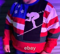 Vintage Polo Ralph Lauren Suicide Ski Crew Neck Sui Sweatshirt Xl