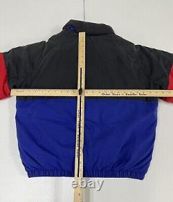 Vintage Polo Ralph Lauren Suicide Ski Patch Down Jacket Men's Size Medium M