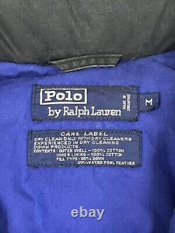 Vintage Polo Ralph Lauren Suicide Ski Patch Down Jacket Men's Size Medium M