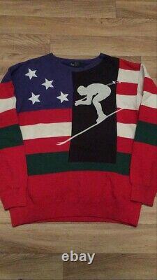 Vintage Polo Ralph Lauren Suicide Ski Sui Crewneck Size Xxxl