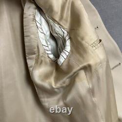 Vintage Polo Ralph Lauren Suit 42L 36x34 Italy Tan Extra Fine Wool 90s Luxury