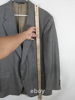 Vintage Polo Ralph Lauren Suit Men's 42R Gray Waist 38x32 Pleated Cuffed