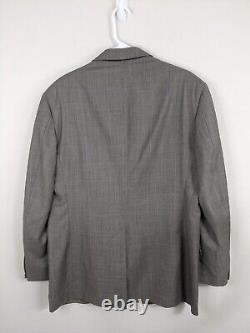 Vintage Polo Ralph Lauren Suit Men's 42R Gray Waist 38x32 Pleated Cuffed