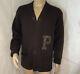 Vintage Polo Ralph Lauren Sweater Letterman Cardigan P Patch 100% Wool 90s Sz Xl