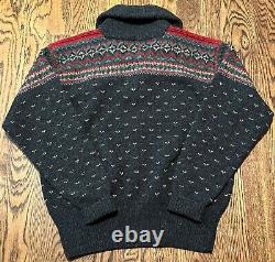 Vintage Polo Ralph Lauren Sweater Medium 97% Wool Hand Knit EUC