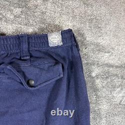 Vintage Polo Ralph Lauren Sweatpants Mens XL Paratrooper Cargo Joggers Navy Blue