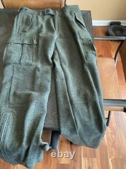 Vintage Polo Ralph Lauren TWEED CARGO Hunting Pants 36 X 31 Downton Abbey